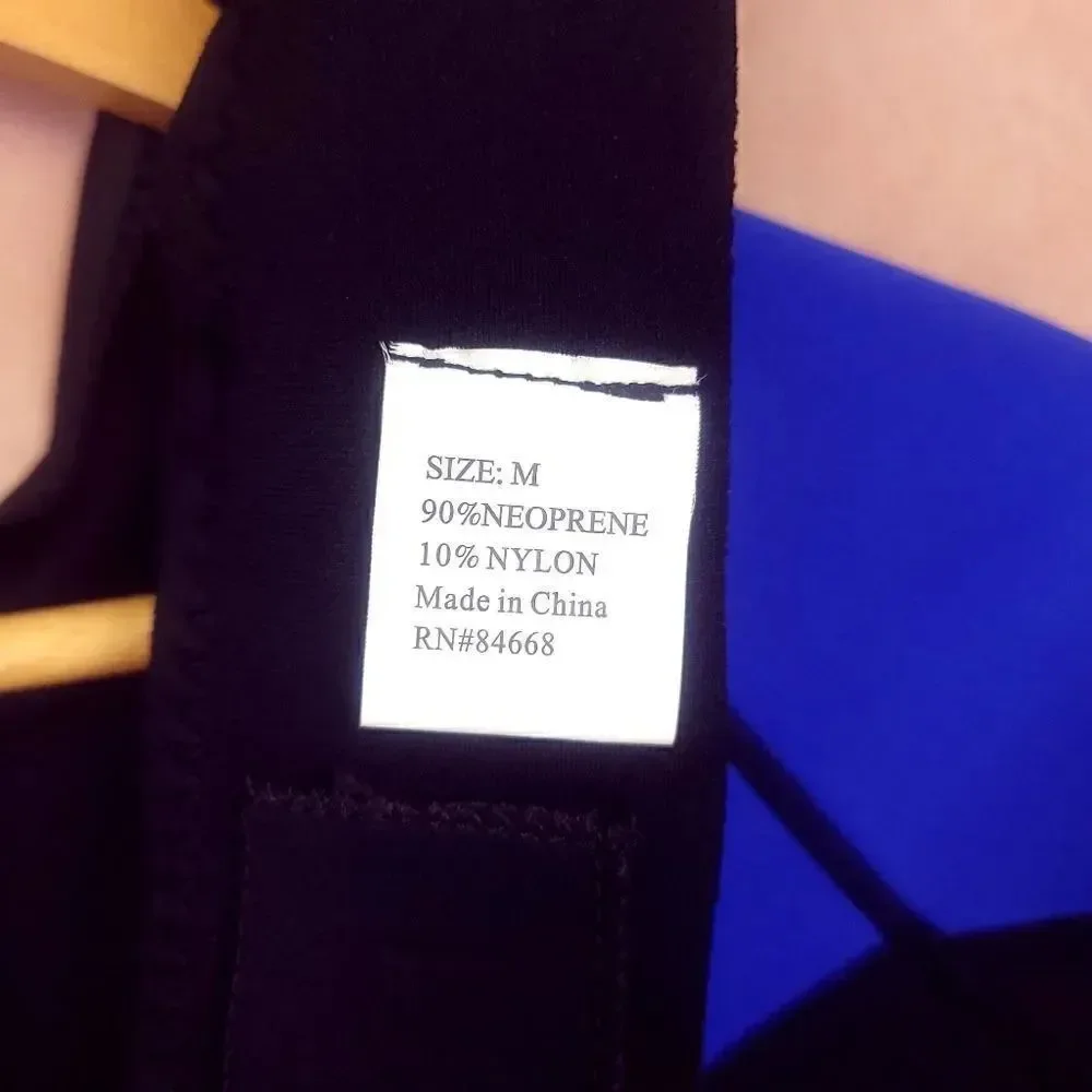 Hydropro 3.0 Black Blue Short Sleeve Wetsuit Size Medium